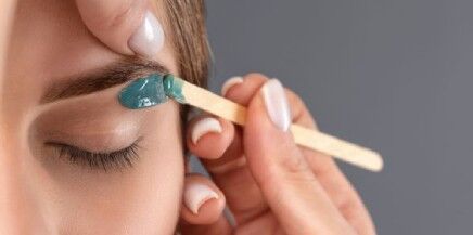 Facial waxing service