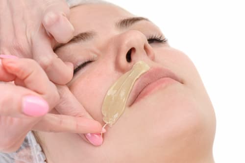 Upper lip facial waxing service in Tempe